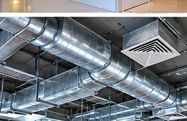 Commercial HVAC duct system